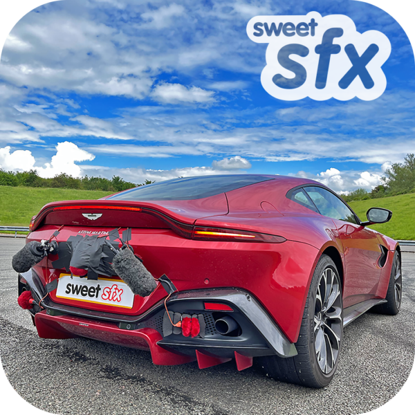 Aston Martin Vantage sound effects library cover