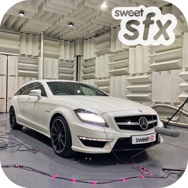 Mercedes AMG CLS63 Foley sound effects library cover