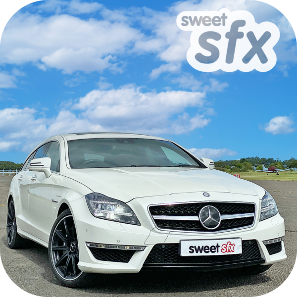 Mercedes AMG CLS63 sound effects library cover