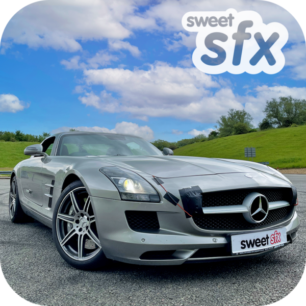 Mercedes AMG SLS sound effects library cover